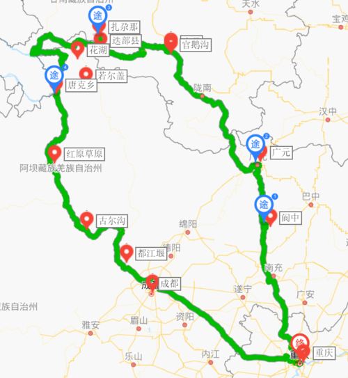 四川自驾游最佳路线_四川自驾游最佳路线